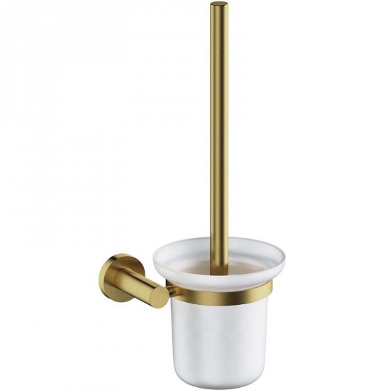 OMNIRES Szczotka WC wisząca MODERN PROJECT mosiądz szczotkowany MP60620BSB