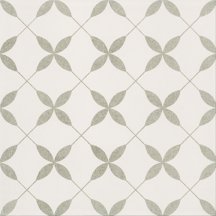 Gres szkliwiony PATCHWORK CLOVER grey pattern satin 29,8x29,8 gat. I Cersanit