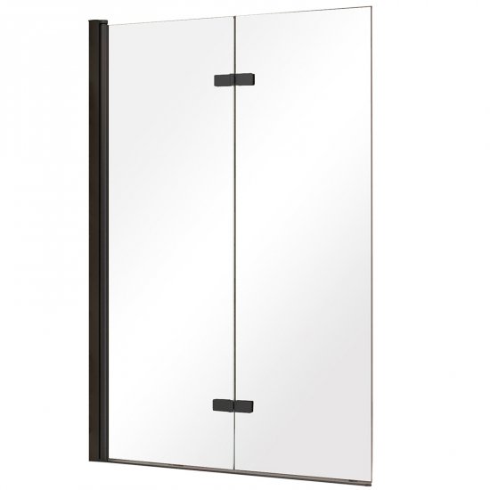 BESCO Parawan nawannowy LUMIX BLACK 100x145 dwuskrzydłowy PLB-2S