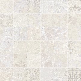 Gres szkliwiony hiszpański Aparici BOHEMIAN SAND NAT. MOSAICO 5X5 mat 29,75x29,75 gat. I