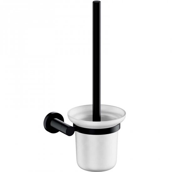 OMNIRES Szczotka WC wisząca MODERN PROJECT czarny mat MP60620BL