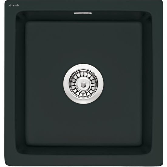 DEANTE Zlewozmywak ceramiczny SABOR nero 1-komorowy ZCB_N103