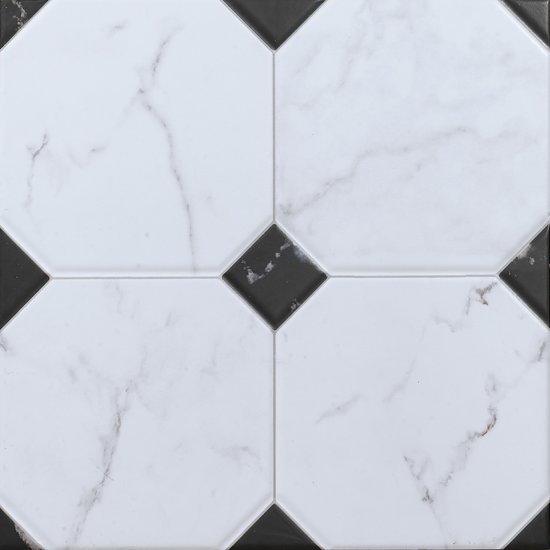 Gres szkliwiony hiszpański El Molino BETERA BLANCO 33,3x33,3 mat gat. I