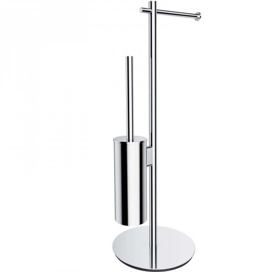 OMNIRES Stojak na papier i szczotkę WC MODERN PROJECT chrom połysk MP60810CR