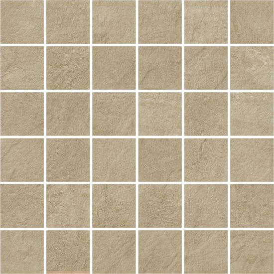 Gres szkliwiony mozaika PIETRA beige mat 29,7x29,7 gat. I