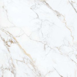 Gres szkliwiony LUMINA GOLD white satin 59,8x59,8 gat. I Cersanit