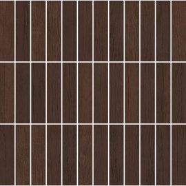 Płytka ścienna mozaika CARISMA brown prostokąty matowa 30x30 gat. I