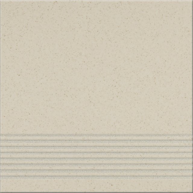 Gres techniczny stopnica KALLISTO K3 cream mat 29,7x29,7 gat. I