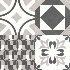 Gres szkliwiony PILLOWS multicolour satin patchwork 29,8x29,8 gat. I Cersanit