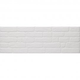 Płytka ścienna hiszpańska Keraben WALL BRICK WHITE mat 30x90 gat. I