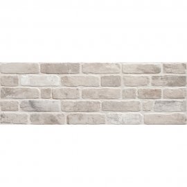 Płytka ścienna hiszpańska KERABEN Wall Brick Old grey mat 30x90 gat. I