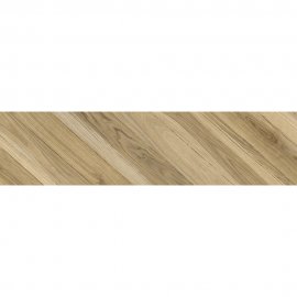 Gres szkliwiony CARRARA CHIC beige wood chevron A mat 22,1x89 #222 gat. II