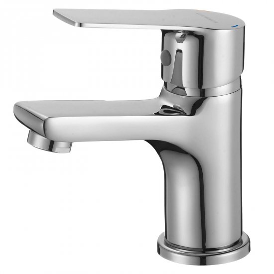 KUCHINOX Bateria umywalkowa stojąca BORGO z korkiem klik-klak chrom BKB_022D