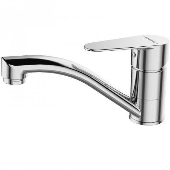 KUCHINOX Bateria umywalkowa stojąca FRESNO z ruchomą wylewką chrom BQF_026D