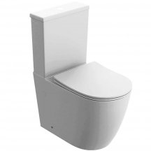 LAVITA Kompakt WC NAUTILUS bezkołnierzowy z deską duroplastową biały