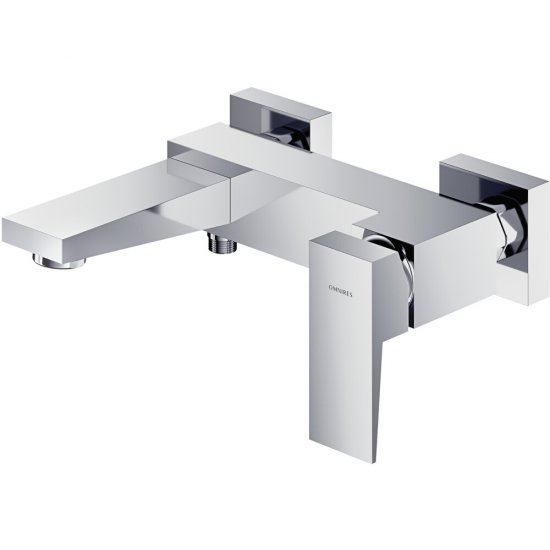 OMNIRES Bateria wannowa ścienna FRESH chrom połysk FR7130CR