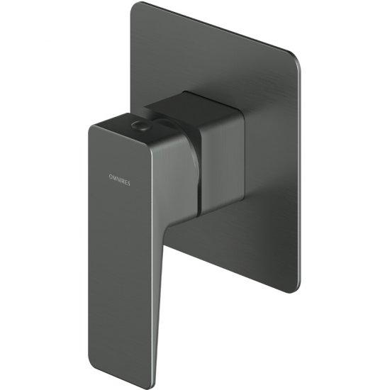 OMNIRES Bateria prysznicowa podtynkowa PARMA grafit szczotkowany PM7445GR