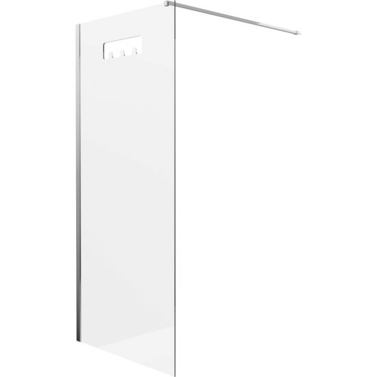 DEANTE Kabina prysznicowa WALK-IN MOKKO 100 cm chrom KQM_030P