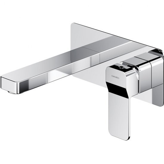 OMNIRES Bateria umywalkowa podtynkowa SLIDE chrom połysk SL7715CR