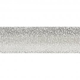 Płytka ścienna inserto MIRROR grey geo glossy 25x75 gat. I