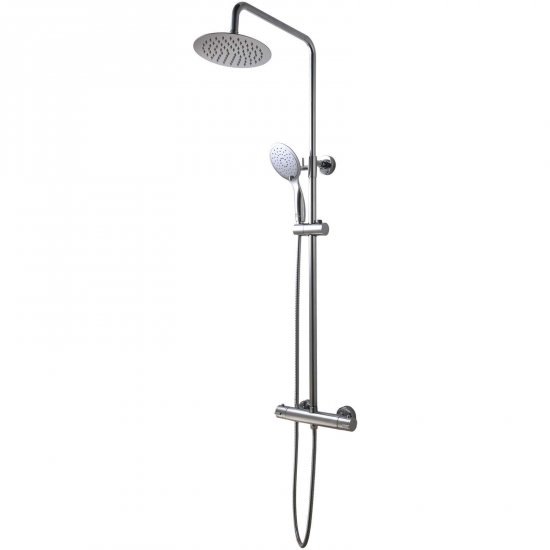 LAVEO Kolumna prysznicowa FINO z baterią termostatyczną chrom PL2_20OB