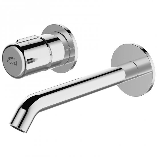 LAVEO Bateria umywalkowa podtynkowa PRETTO z korkiem klik-klak chrom BAO_022P