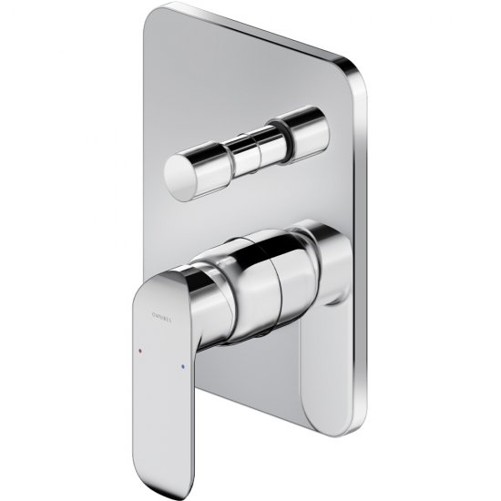 OMNIRES Bateria prysznicowo-wannowa podtynkowa SACRAMENTO chrom połysk SC2335XCR