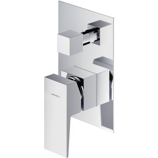 OMNIRES Bateria prysznicowo-wannowa podtynkowa FRESH chrom połysk FR7135CR