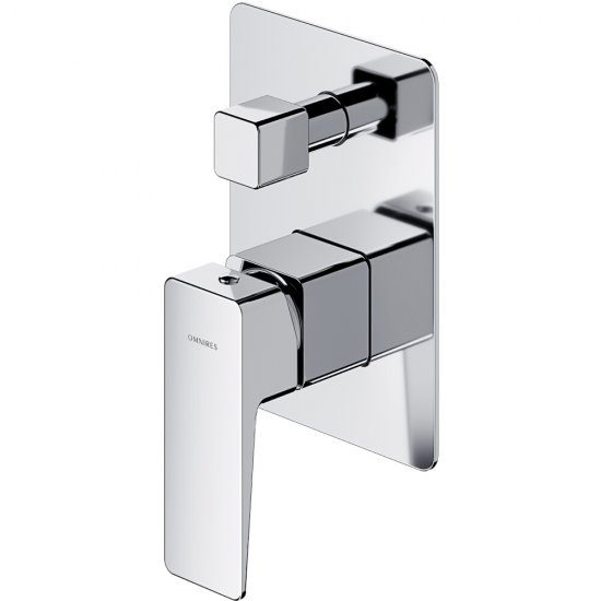 OMNIRES Bateria prysznicowo-wannowa podtynkowa PARMA chrom połysk PM7435CR