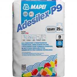 Zaprawa klejowa do płytek MAPEI Adesilex P9 szary 25 kg