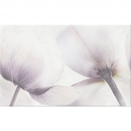 Płytka ścienna inserto ELLE white glossy 25x40 #196 gat. I