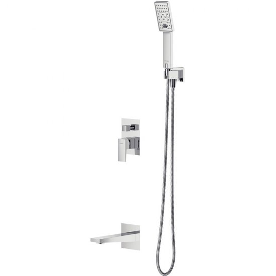 OMNIRES System wannowy podtynkowy FRESH chrom połysk SYSFRW01CR