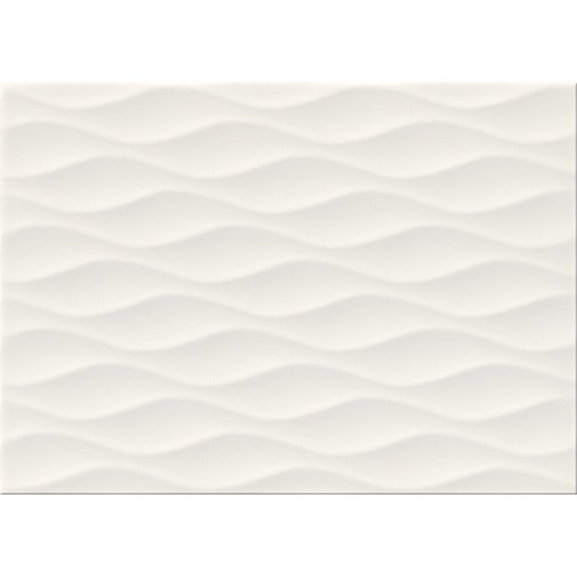 Płytka ścienna TANIA white structure mat 25x40 gat. I