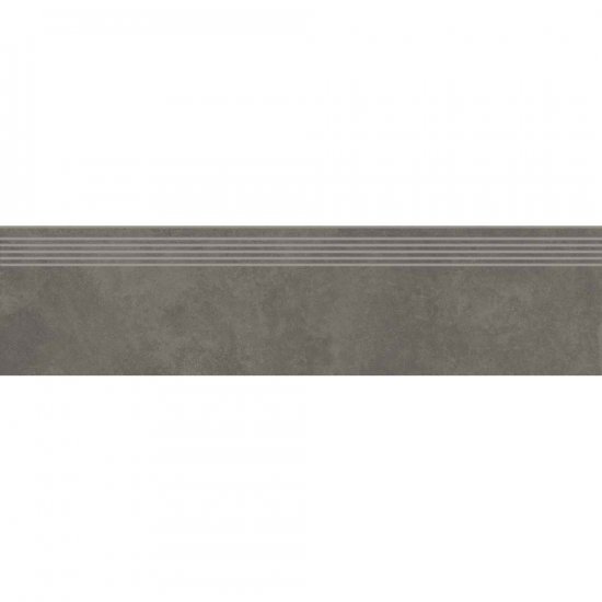 Gres szkliwiony stopnica ARES grey mat 29,8x119,8 gat. I