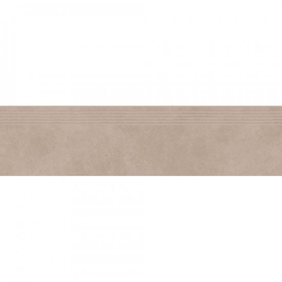Gres szkliwiony stopnica ARES mocca mat 29,8x119,8 gat. I