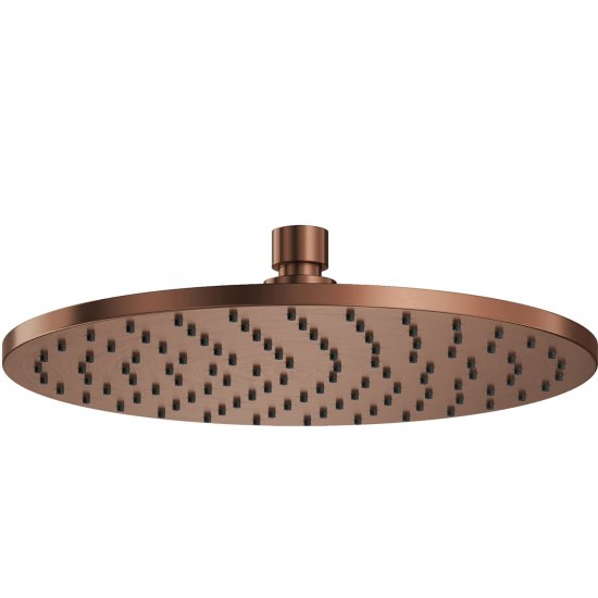 OMNIRES Głowica prysznicowa SLIMLINE o25 cm miedź szczotkowana WG125CCPB
