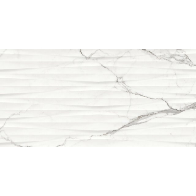 Płytka ścienna GINEVRA white structure glossy 29,8x59,8 gat. II