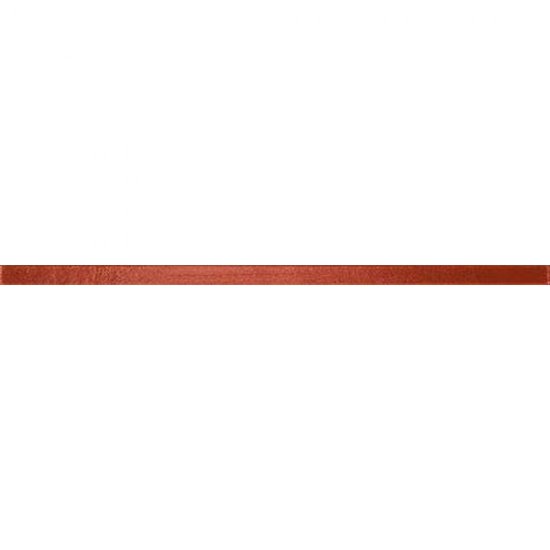 Płytka ścienna listwa szklana LILIUM rose 1,5x40 gat. I