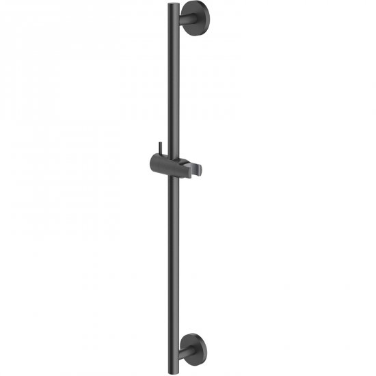 OMNIRES Drążek prysznicowy 66 cm grafit szczotkowany DR12GR