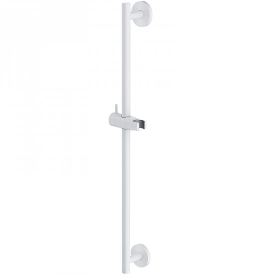 OMNIRES Drążek prysznicowy 66 cm biały mat DR12WM