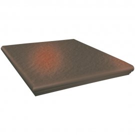 Klinkier kapinos narożny SHADOW BROWN structure mat structure 33x33 gat. I