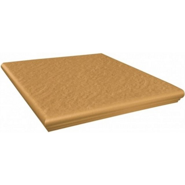 Klinkier kapinos narożny SIMPLE SAND sand structure mat 33x33 gat. I