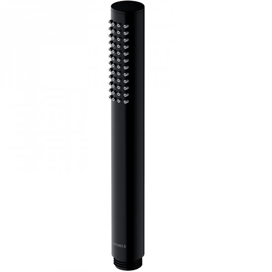 OMNIRES Słuchawka prysznicowa MICROPHONE czarny mat MICROPHONEX-RBL