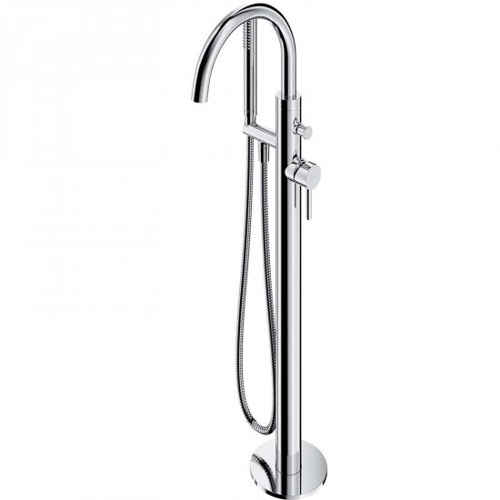 OMNIRES Bateria wannowa Y wolnostojąca chrom połysk Y1233-SCR