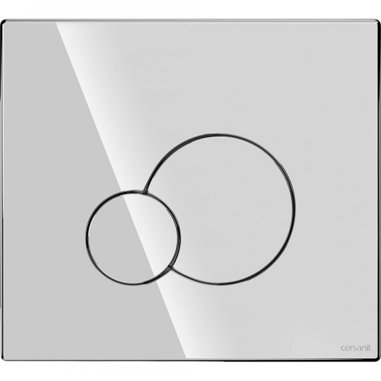 CERSANIT Przycisk BASE circle chrom błyszczący K97-494