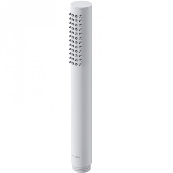 OMNIRES Słuchawka prysznicowa MICROPHONE biały mat MICROPHONEX-RWM