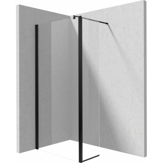 DEANTE Panel ruchomy do kabin KERRIA PLUS 40 cm nero KTSXN72P