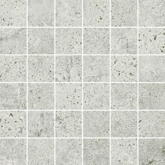 Gres szkliwiony mozaika NEWSTONE light grey mat 29,8x29,8 gat. I