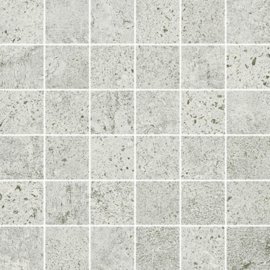 Gres szkliwiony mozaika NEWSTONE light grey mat 29,8x29,8 gat. I