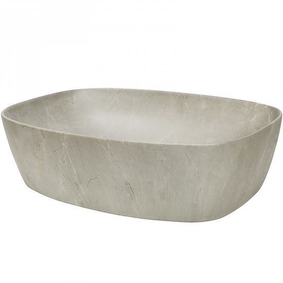 COMAD Umywalka nablatowa ANNA 50 z ceramicznym korkiem SET-ANNA MY T201M-Y1-3